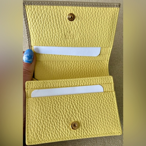 Never Used Gucci GG Marmont Card Case Wallet - Picture 5 of 9